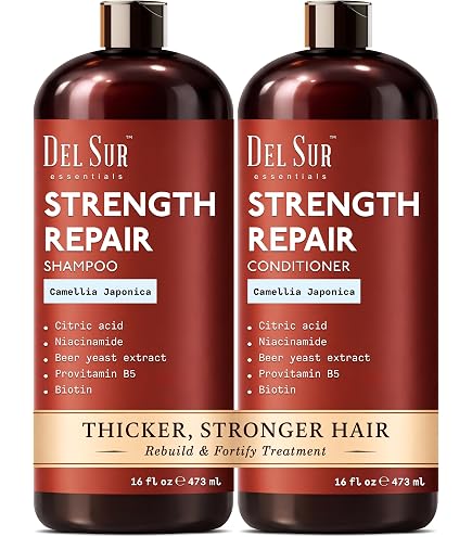 THE SHAMPOO & THE REPAIR セット Amazon.com : DEL SUR Hair Repair Shampoo and Conditioner Set | 16